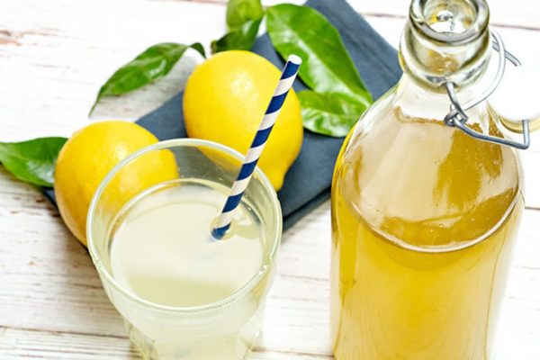 sirop citron