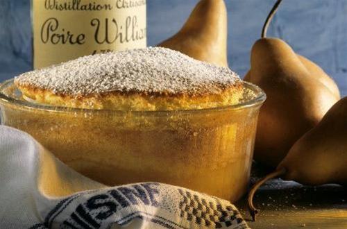 Soufflé aux poires