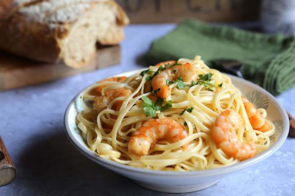 linguine-crevettes