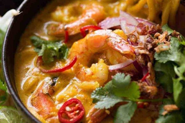 soupe Nouille Crevettes