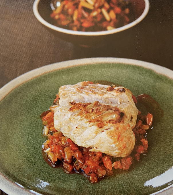 File de cabillaud sauce Harra