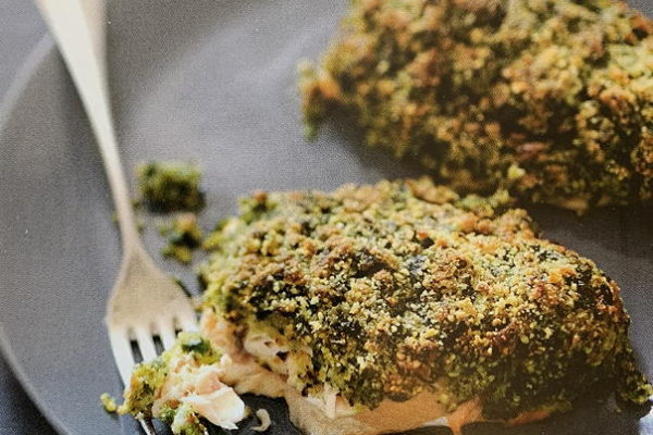 Pavés de truite en croûte