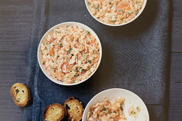 Rillettes aux deux saumons