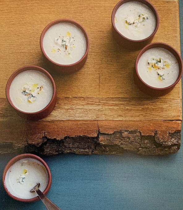 Velouté de céleri-rave au bleu